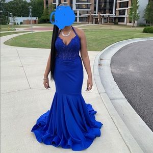 Blue Prom Dress